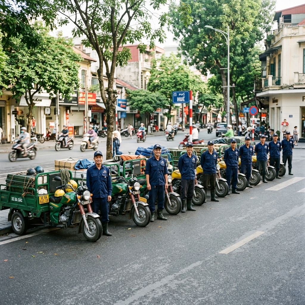 Đội ngũ Xe Thương Binh Hà Nội