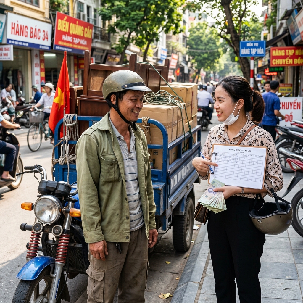 Tìm hiểu giá thuê xe ba gác chở hàng tại Hà Nội